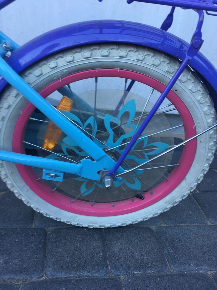 Rowerek dla dziewczynki 16- kask gratis