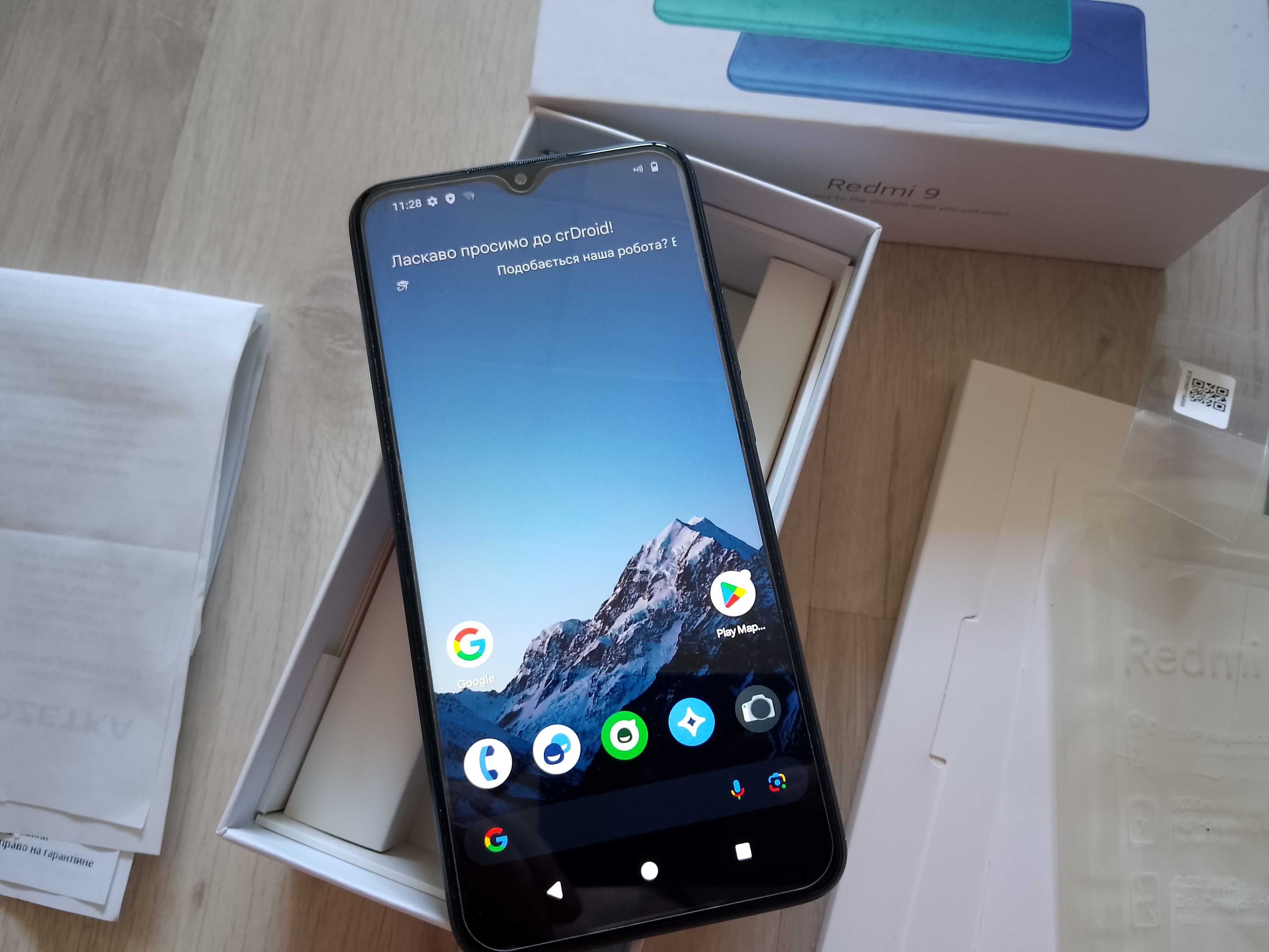 Xiaomi Redmi 9 4\64 CrDroid (android 15)