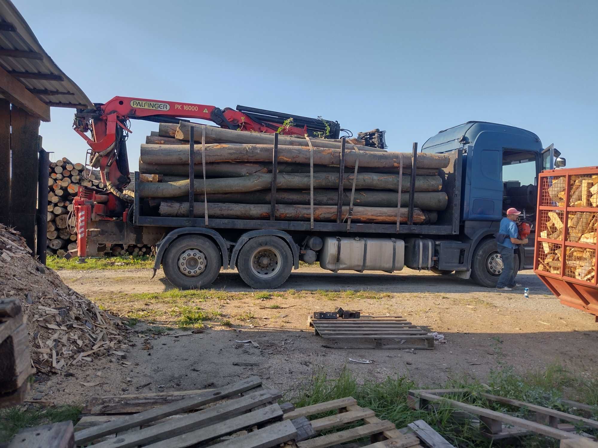 Drewno opałowe kominkowe, Buk, Grab, Brzoza. Transport Gratis