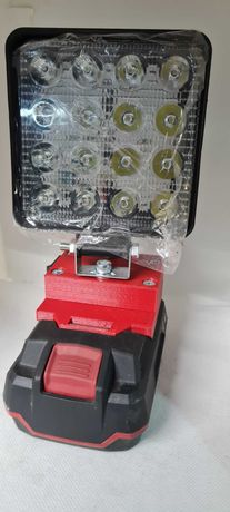 Lampa robocza na akumulator Parkside X20 czerwona