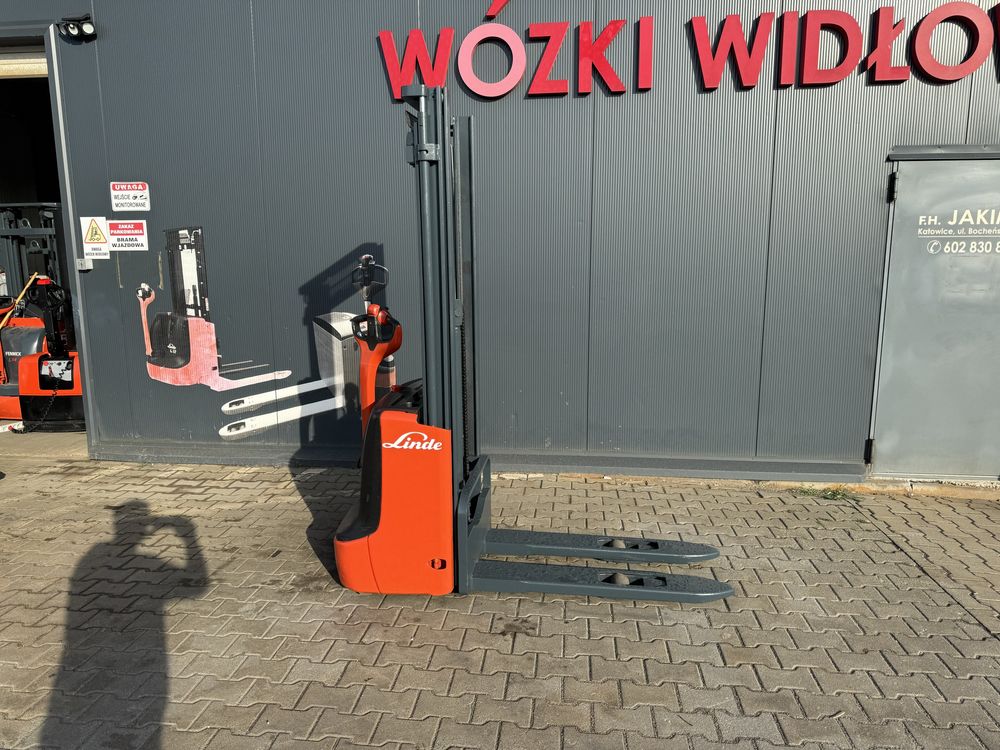 Paleciak elektryczny Linde L 12 wózek 330 cm 1200 kg wózek Jak Nowy