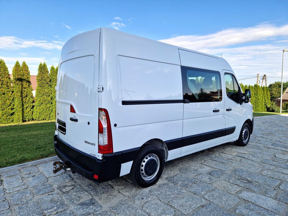 Renault Master Brygadówka 7Osób 150Km Holenderka Klima ducato F-Vat23%