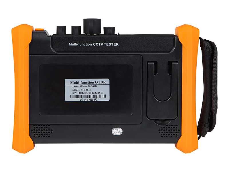 Tester CCTV MT-6510 z pomiarami OTDR