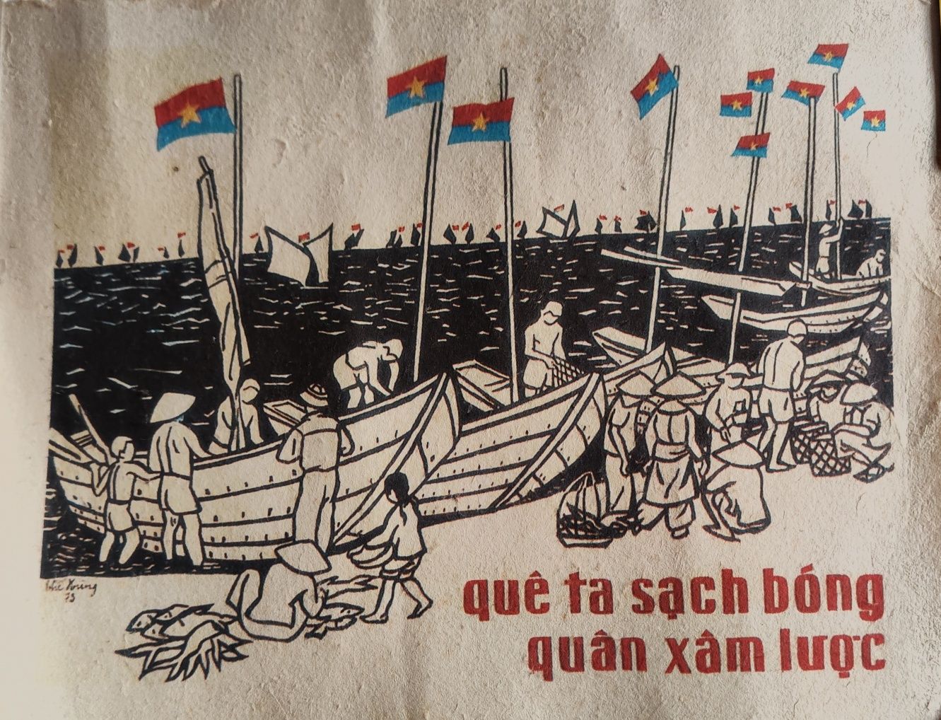Poster propaganda Vietnamita