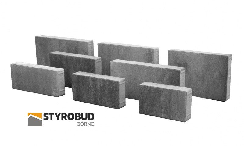 STYROBUD Kostka brukowa 6 cm PLATINO producent