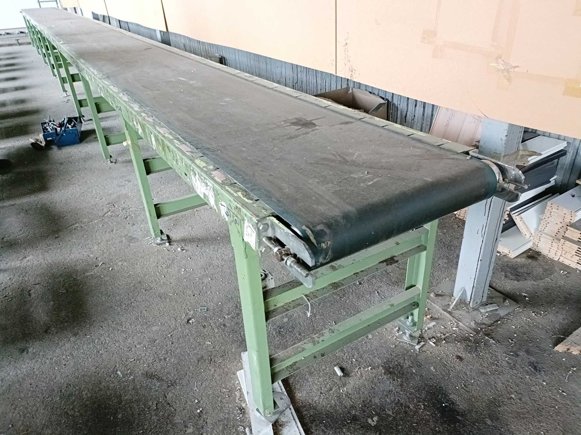 przenośnik taśmowy 12m do kompletacji zamówienia 12000x700  230/400V