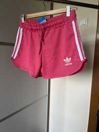 Krótkie spodenki szorty Adidas M/L różowe