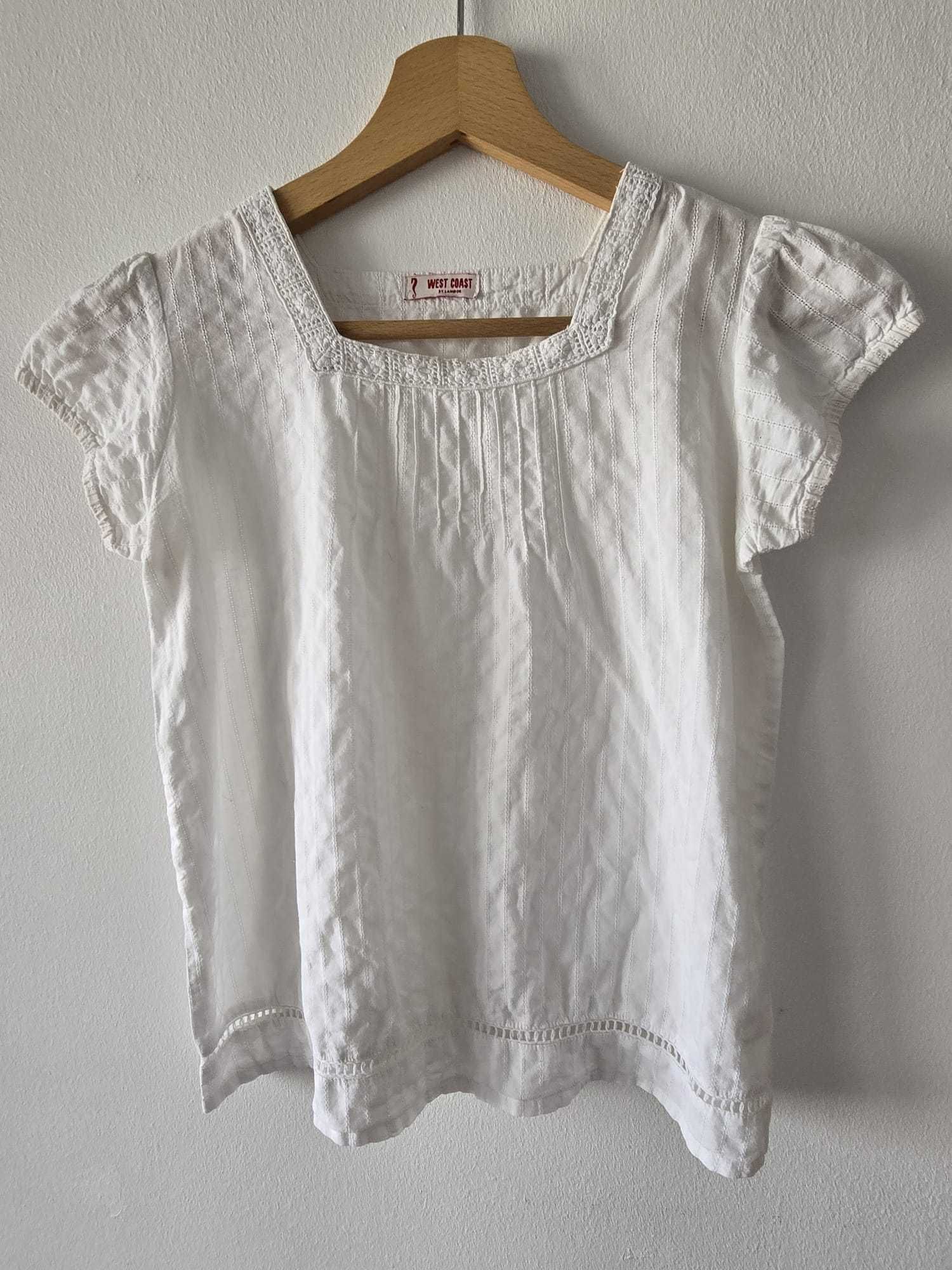 Blusa Branca com Bordado da Lanidor Jovem