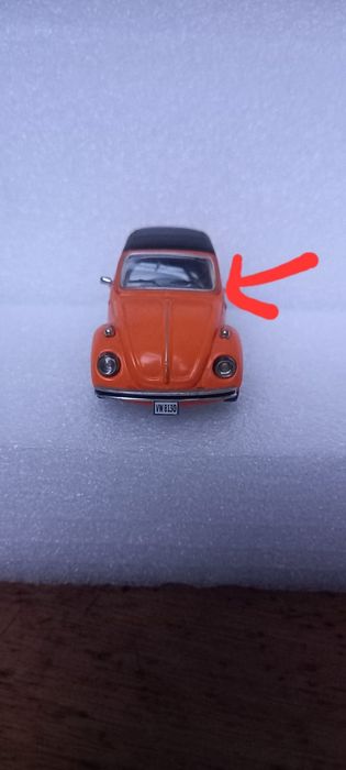 Volkswagem beetle escala 1:43