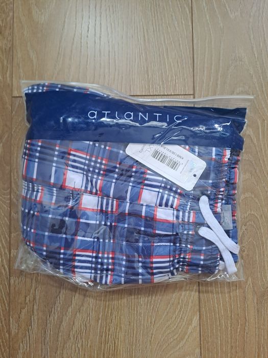 Spodenki kąpielowe Atlantic, rozmiar XXL, krata