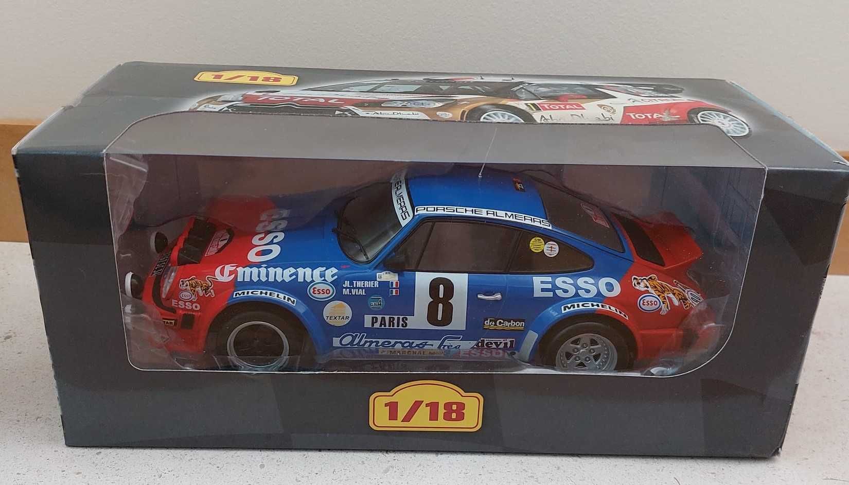 Miniatura Porsche 911 SC #8 Esso Rallye MONTE CARLO 1982 Altaya 1:18