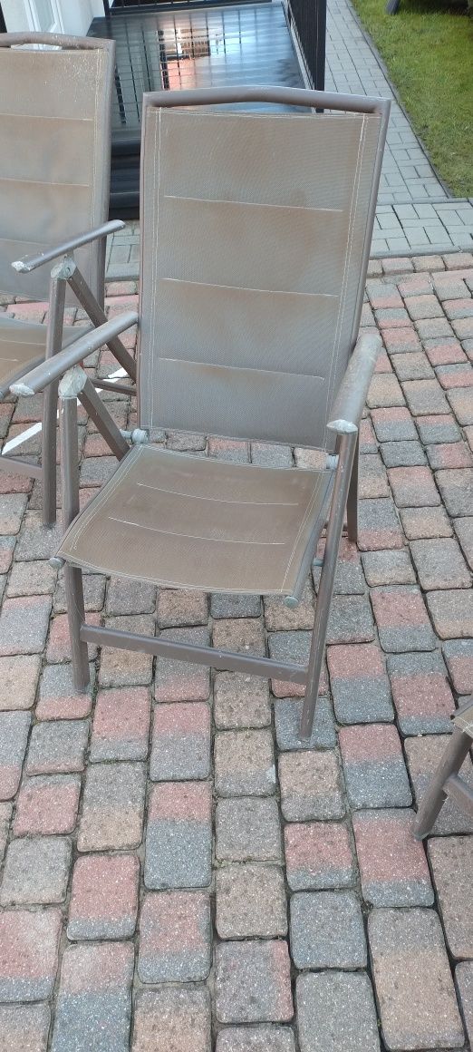 Krzesła ogrodowe 6 szt plus 2 szt