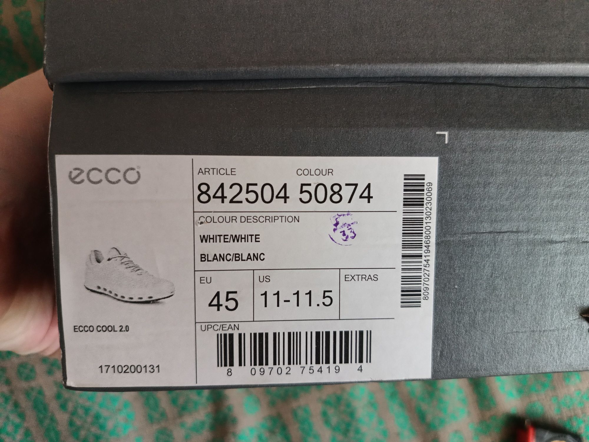 Кросівки - снікерси Ecco Cool 2.0 M Gore-Tex