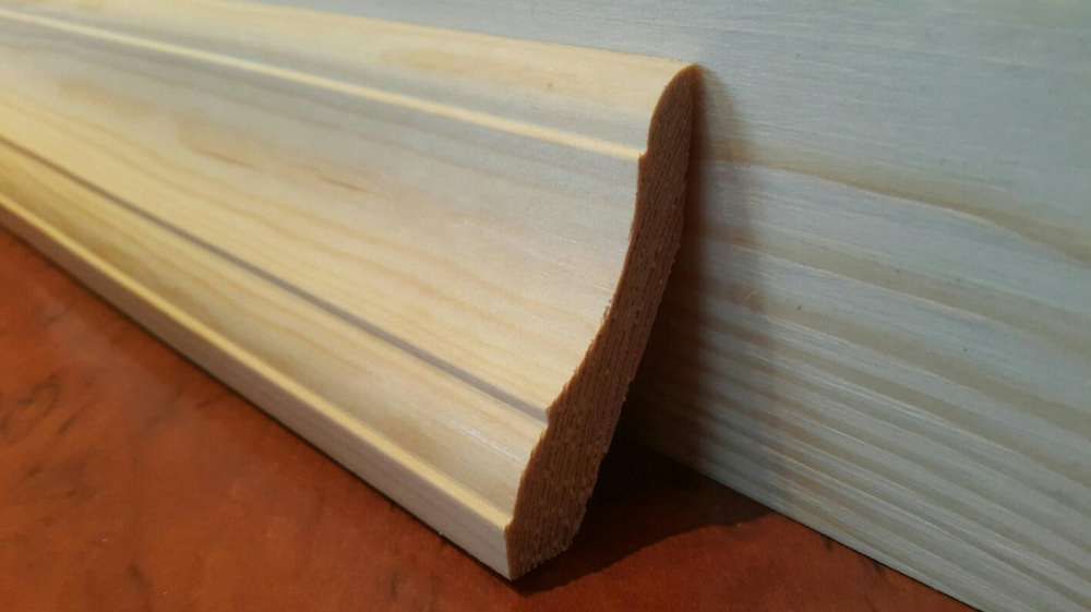 Listwa 30x60 mm przypodłogowa drewniana  do podłogi