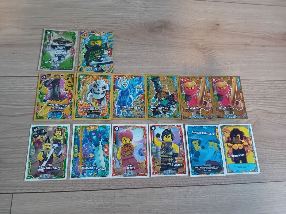 Karty Lego ninjago