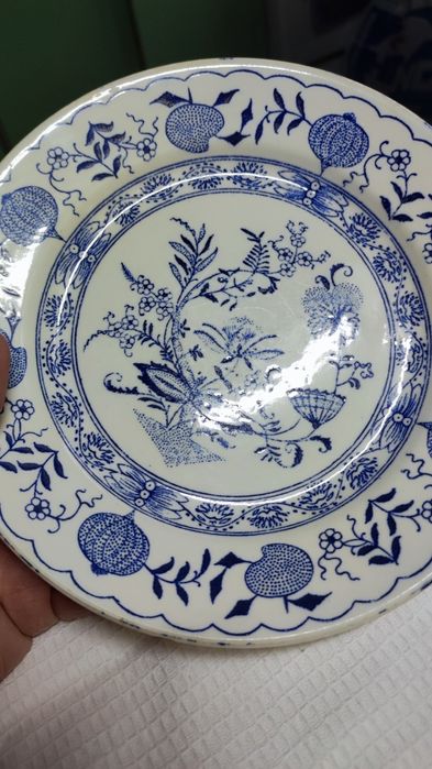 Тарелка Синий лук 18 см Буды 2 шт