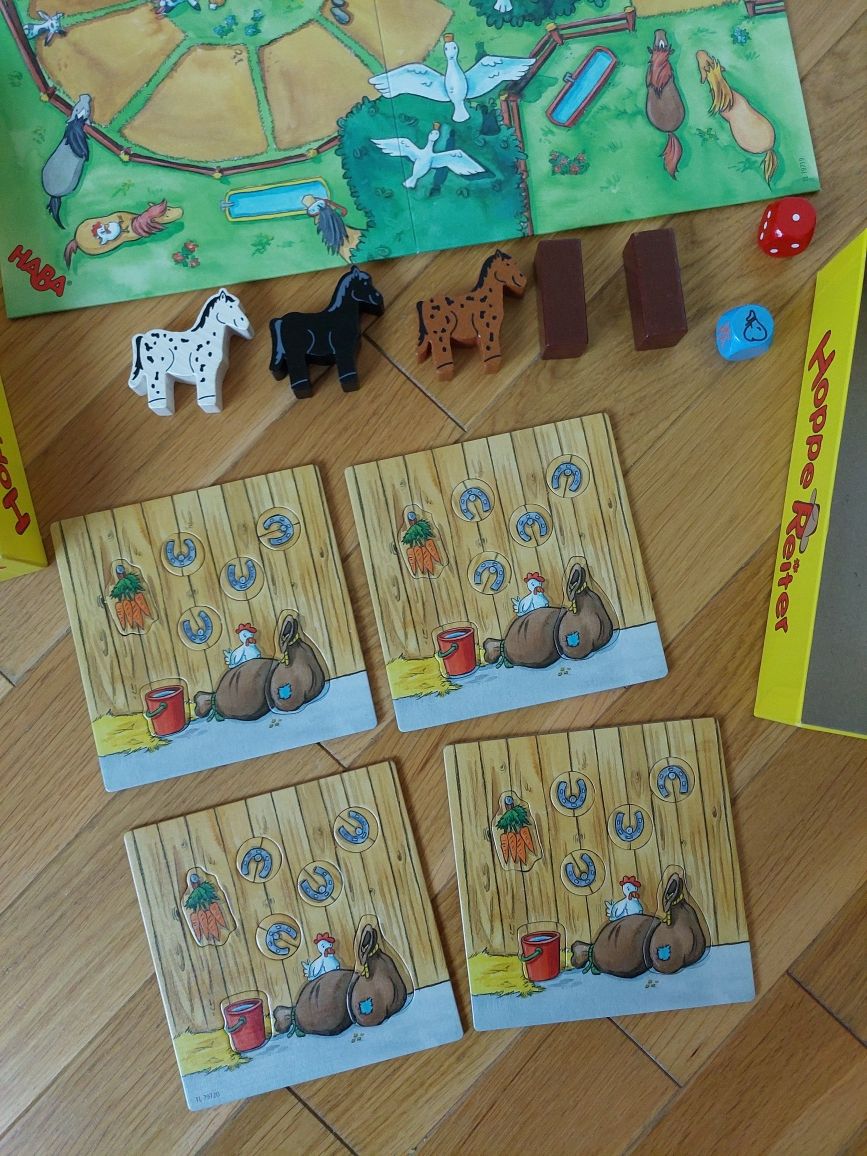 Haba gra wio koniku hoppe reiter 3+