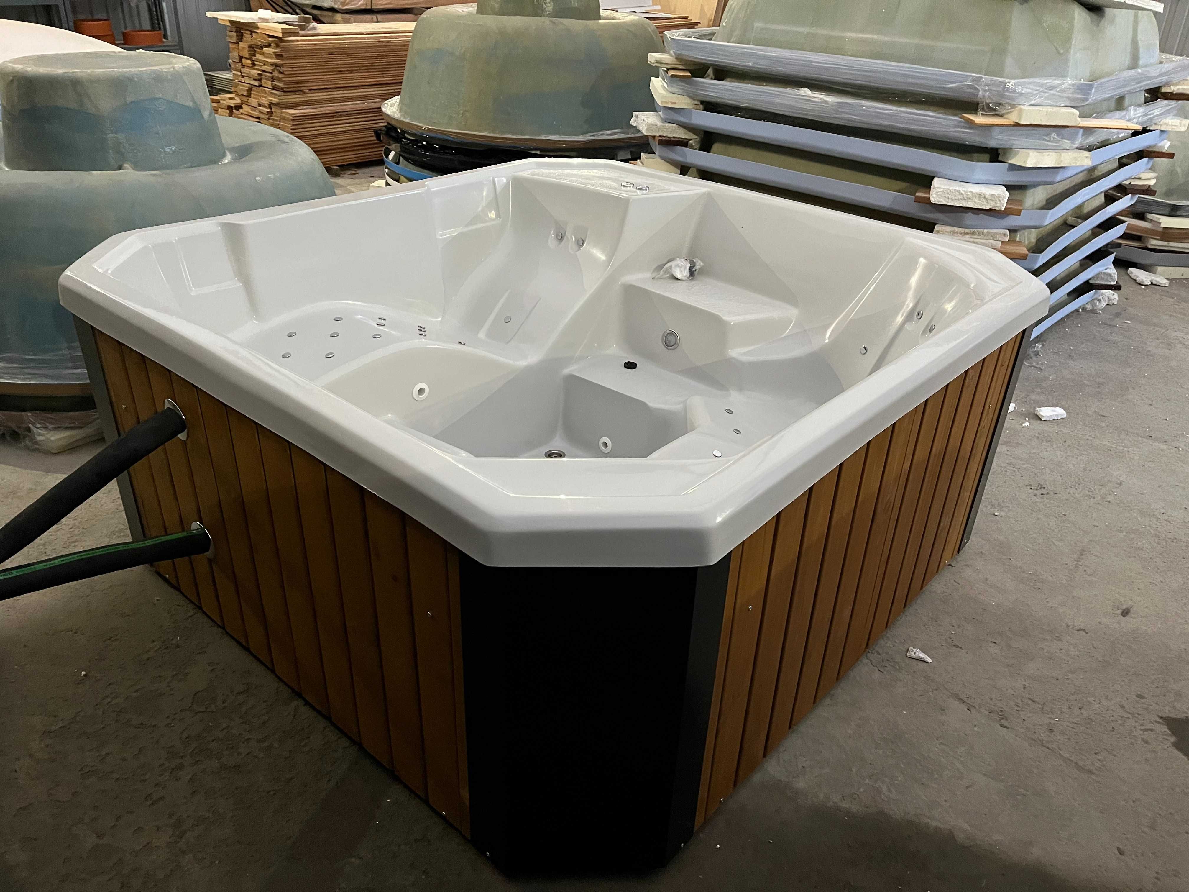 Jacuzzi kompletne zestaw dostawa w GRATIS aeromasaż grzałka