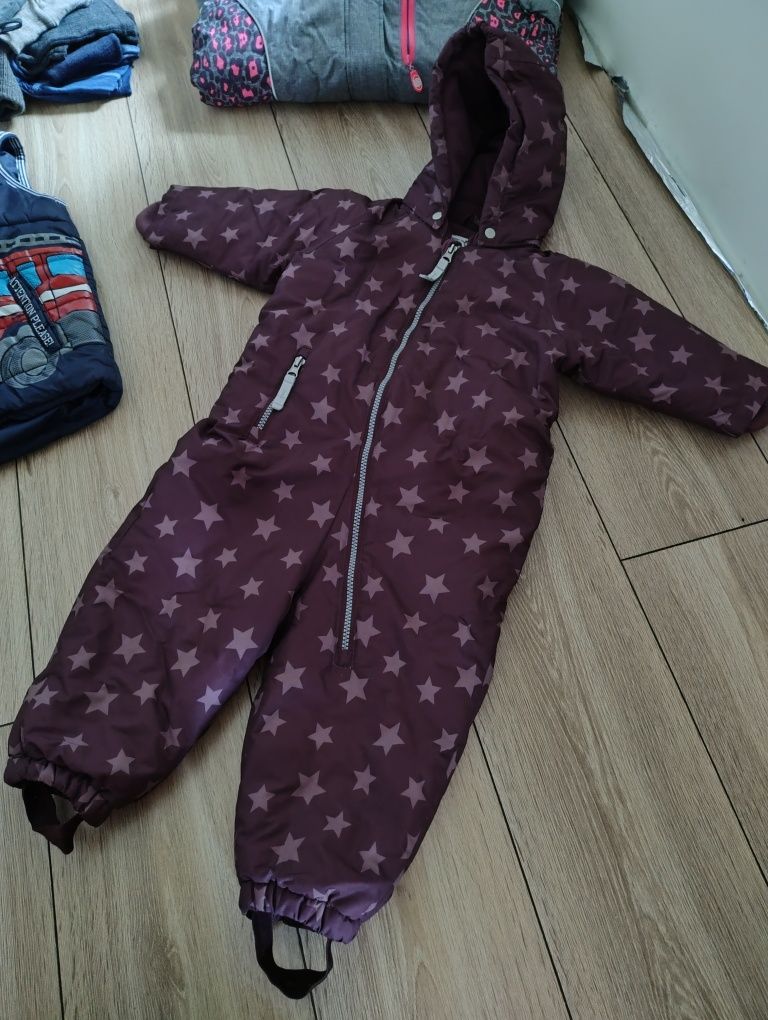 Kombinezon KappAhl jak nowy r 80 zimowy na sanki do wózka