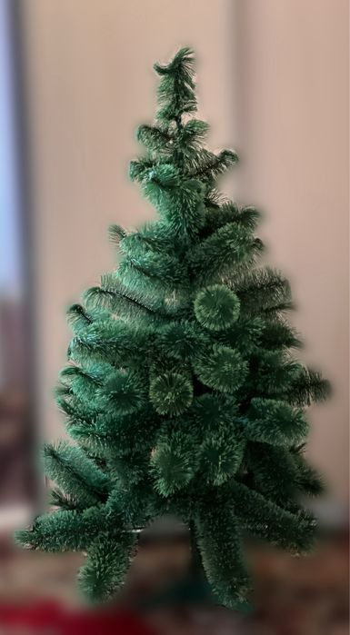 Штучна (ялинка) сосна лита з пухнастими кінчиками 160 см
