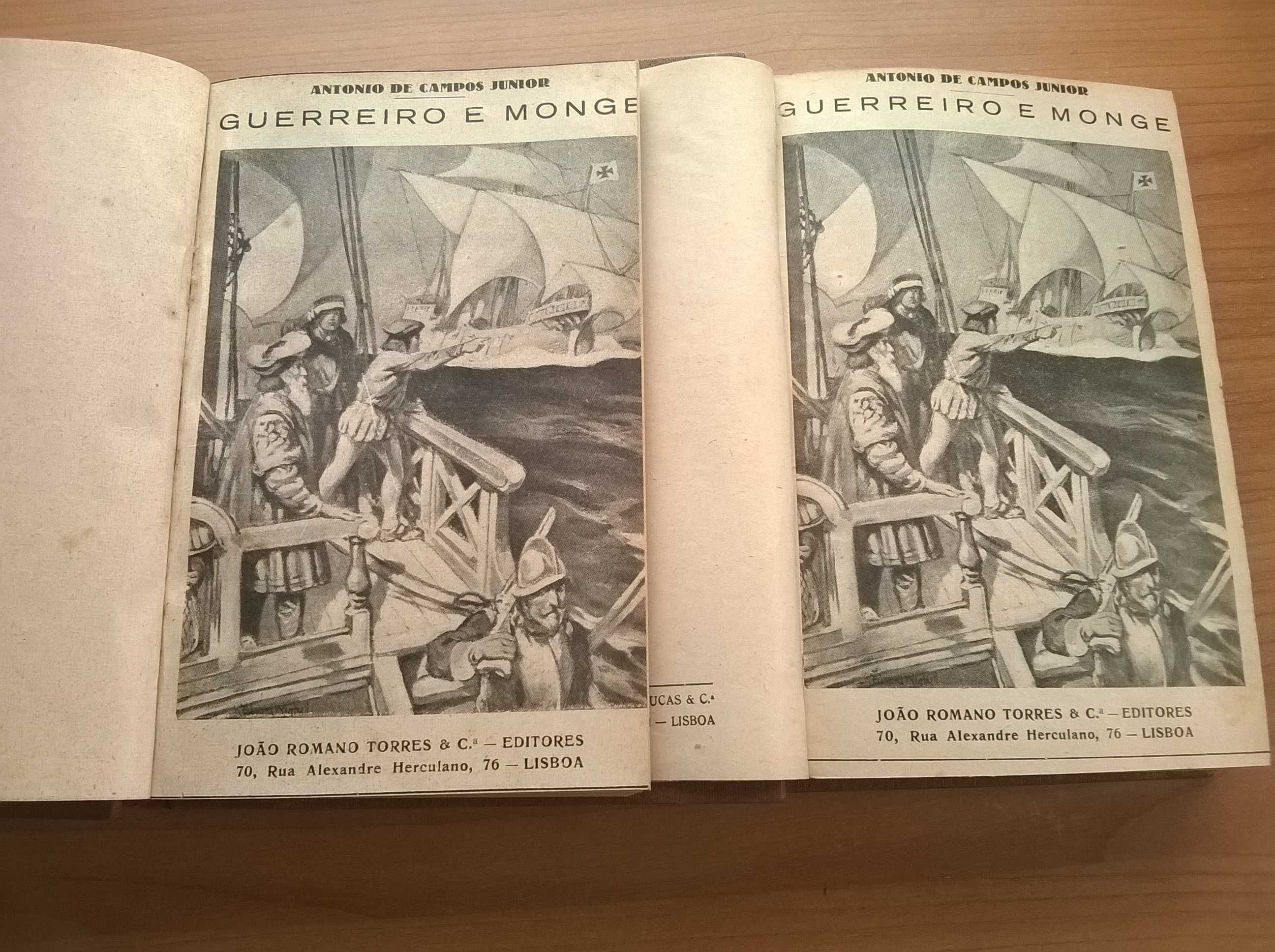 Guerreiro e Monge (2 vols) - António de Campos Júnior