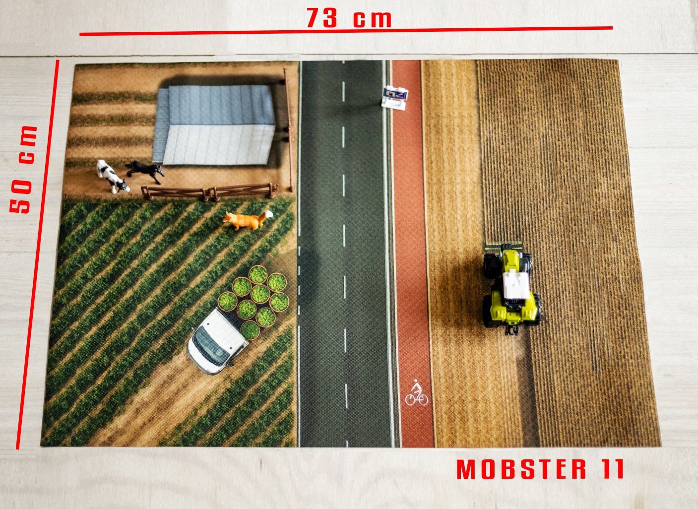 Farma hotwheels matchbox samochody cars chłopiec prezent Diorama 1/64