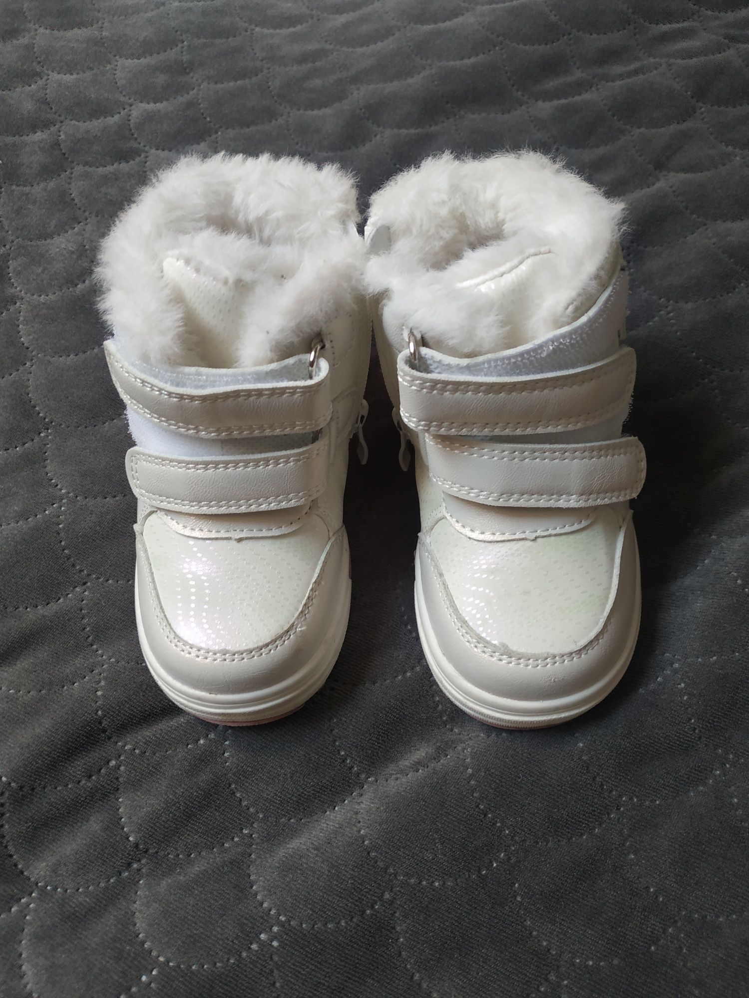 Buty śniegowce dziewczęce