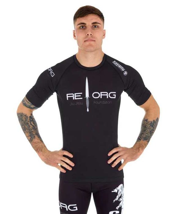 Рашгард Tatami REORG Black Ops. Компрессионная Греплинг Jiu-Jitsu. MMA