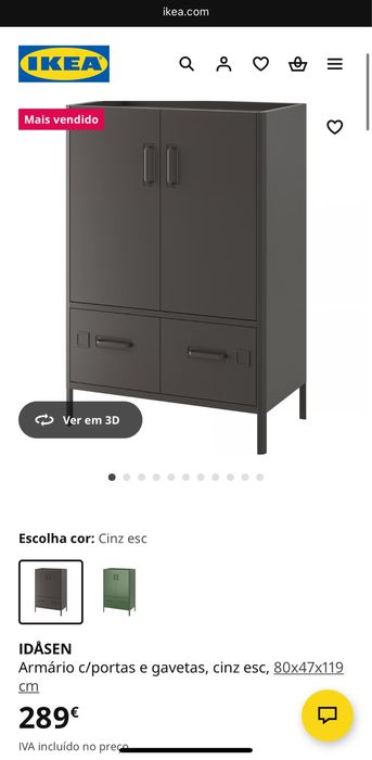 Armário escritório Ikea IDÅSEN