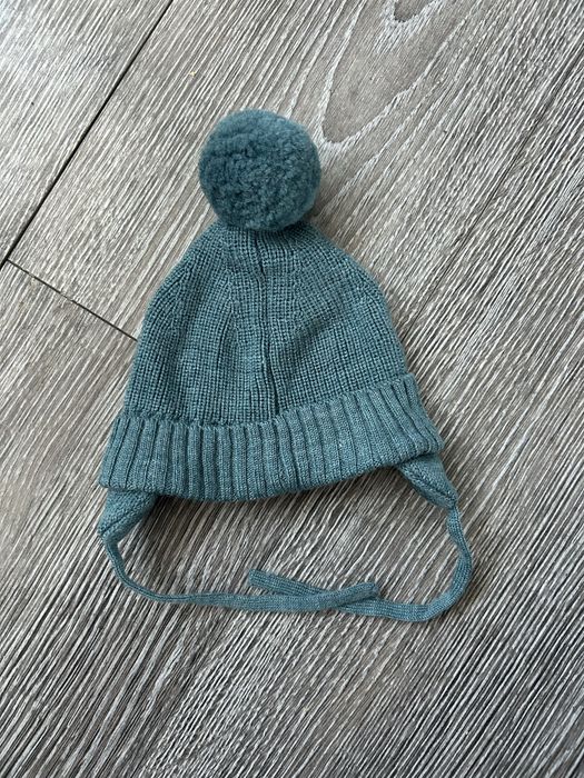 Czapka z pomponem na zimę - merino - Cubus