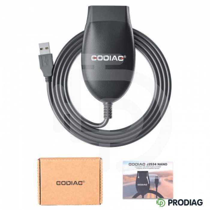 GODIAG GD101 J2534 - адаптер для J2534 Passthru, IDS, HDS, PCM-Flash