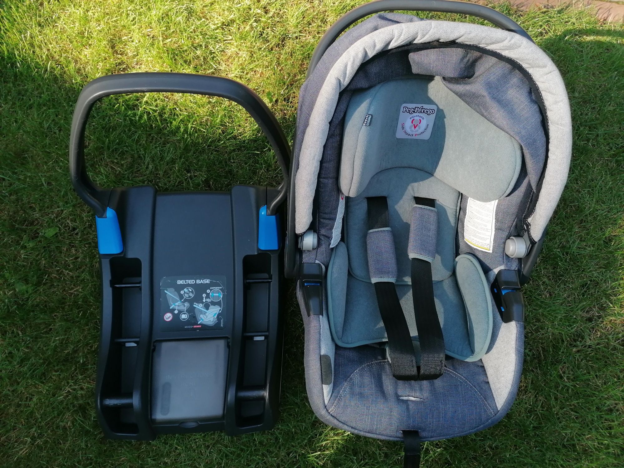 Fotelik Peg Perego 0-13 kg z bazą