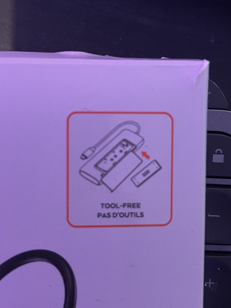 HUB ADAPTADOR SATECHI USB-C  c/porta SSD M.2 nvme novo fatura/garantia
