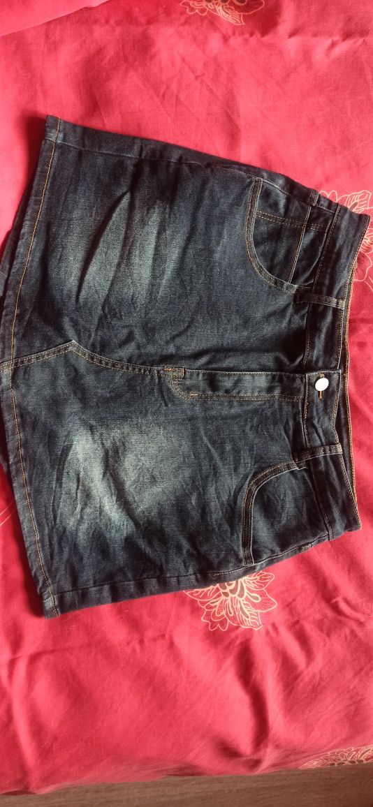 Spódnico spodenki nowe jeans r XL