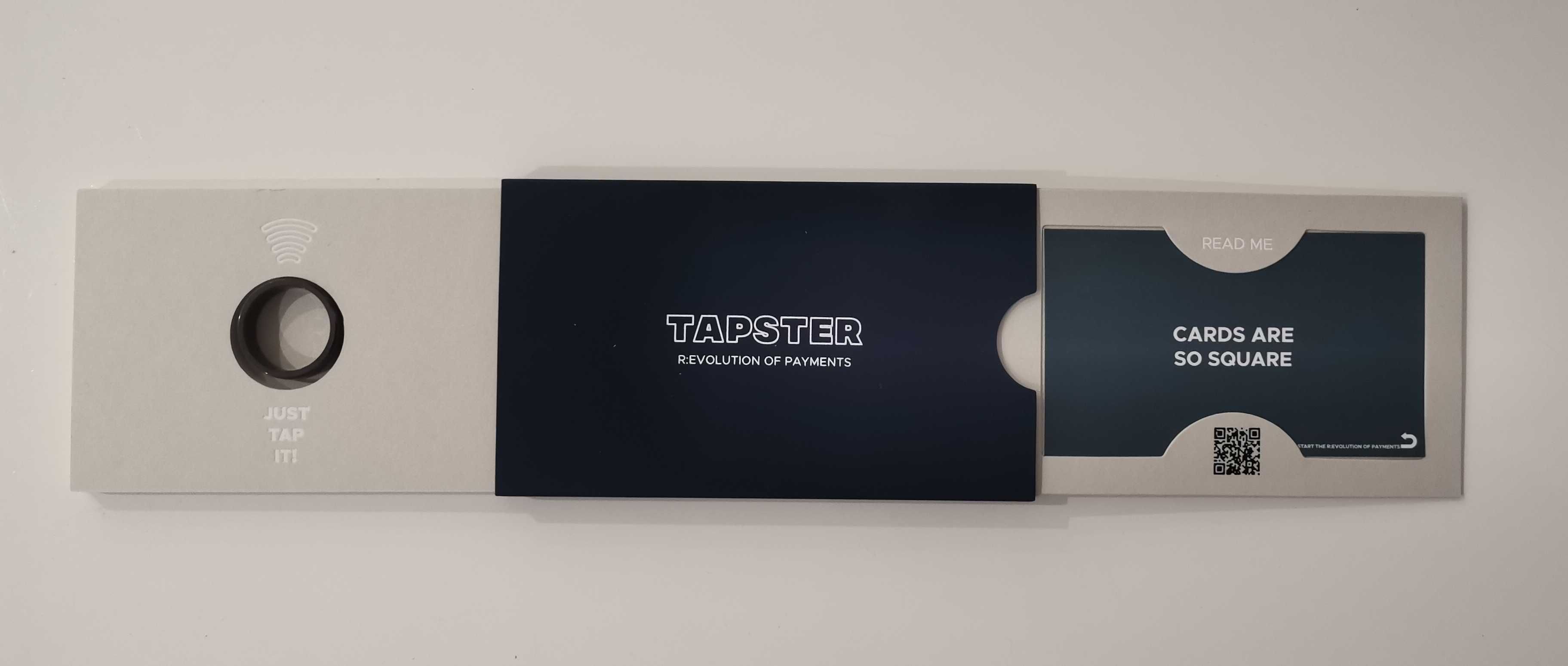 Obrączka płatnicza Tapster – nowa, rozmiar 12, kolor Onyx