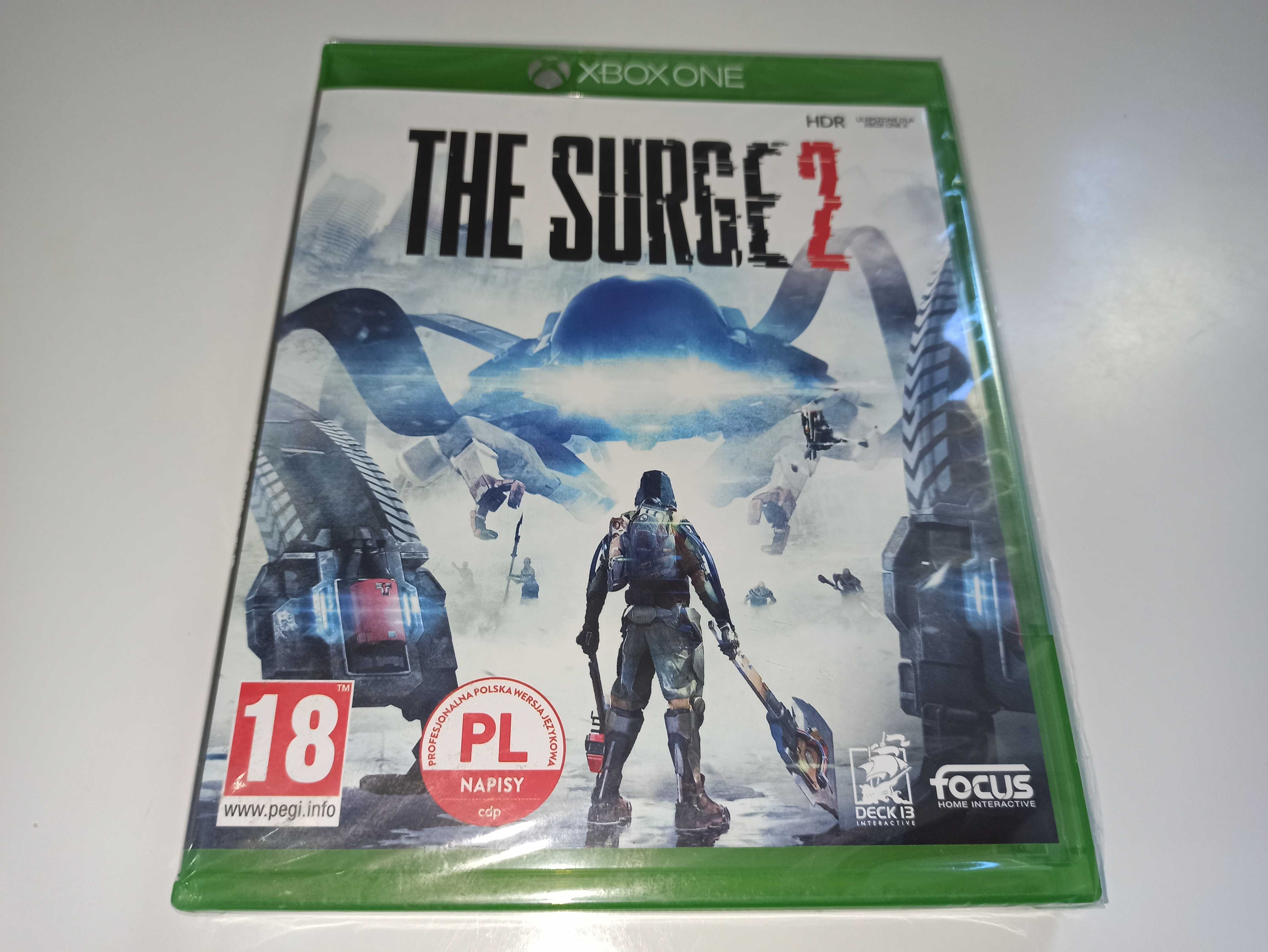 xbox one THE SURGE 2 PL jak soulsy w klimatach SF nowa!