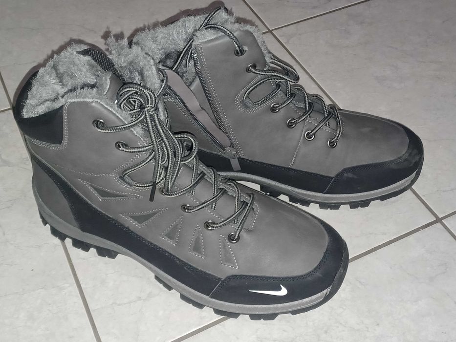 Trapery Nike męskie Nowe z futerkiem buty nike zimowe