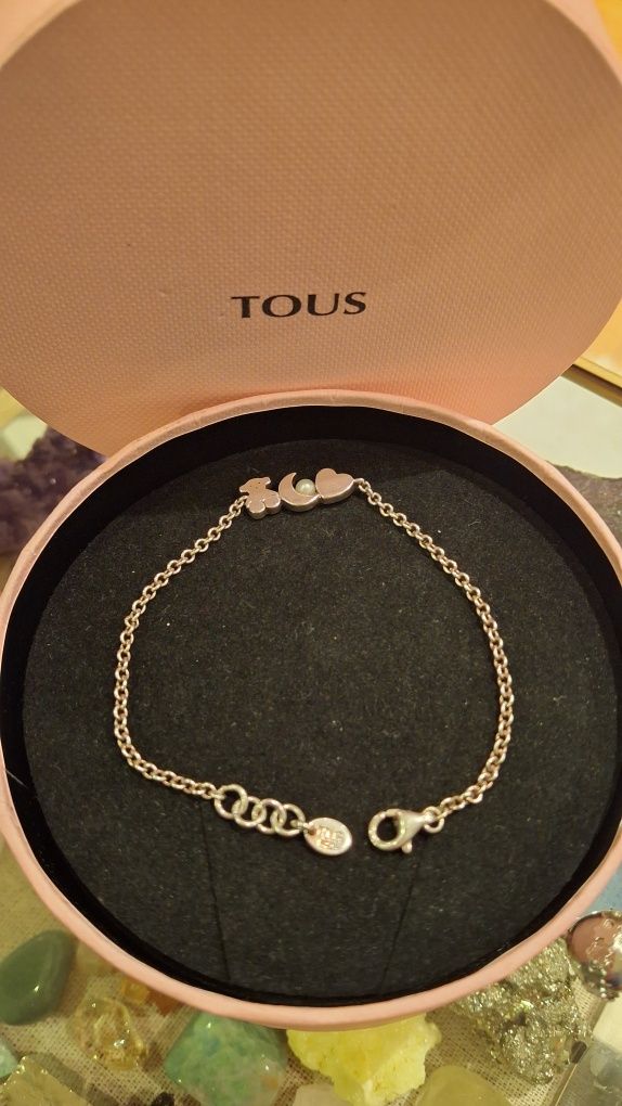 Pulseira TOUS em Prata original
