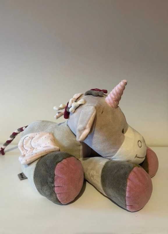 Peluche Grande Unicórnio Nattou 30cm