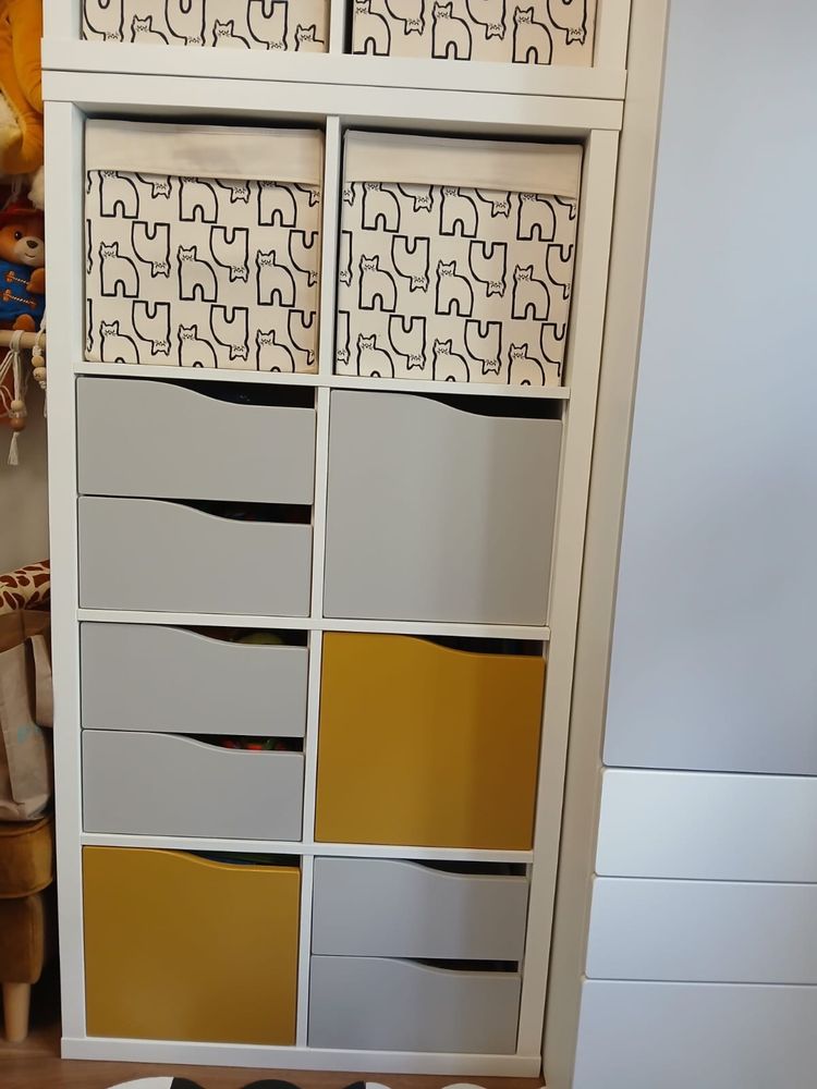 Zestaw mebli Ikea Kallax + Smastad/Platsa