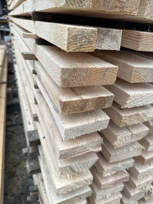 Брус обрізний 50*100 мм породи сосна. Якісний пиломатеріал з доставкою