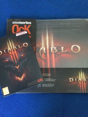 Diablo 3 pc + mouse pad steelseries fan