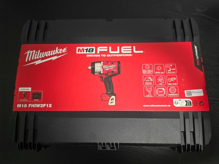 Milwaukee M18 FHIWF2F12 – Klucz Udarowy 2034 Nm – Solidny sprzet