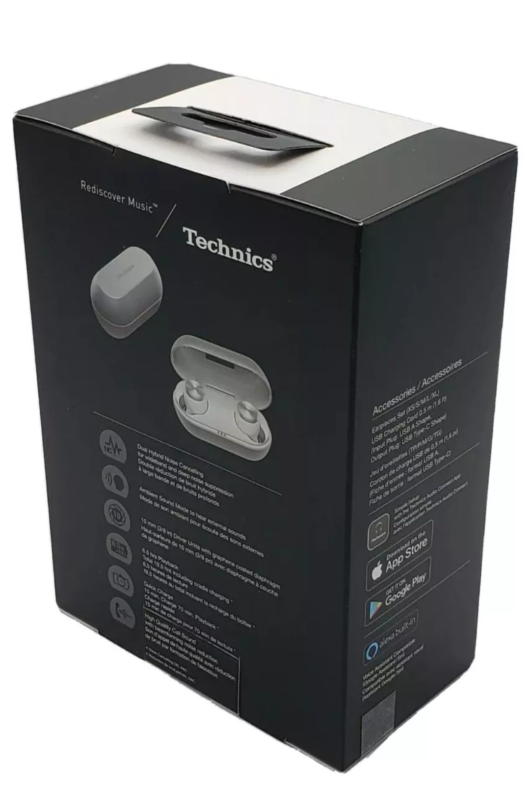 Навушники Panasonic Technics Wireless Stereo EAH-AZ70W Bluetooth срібн