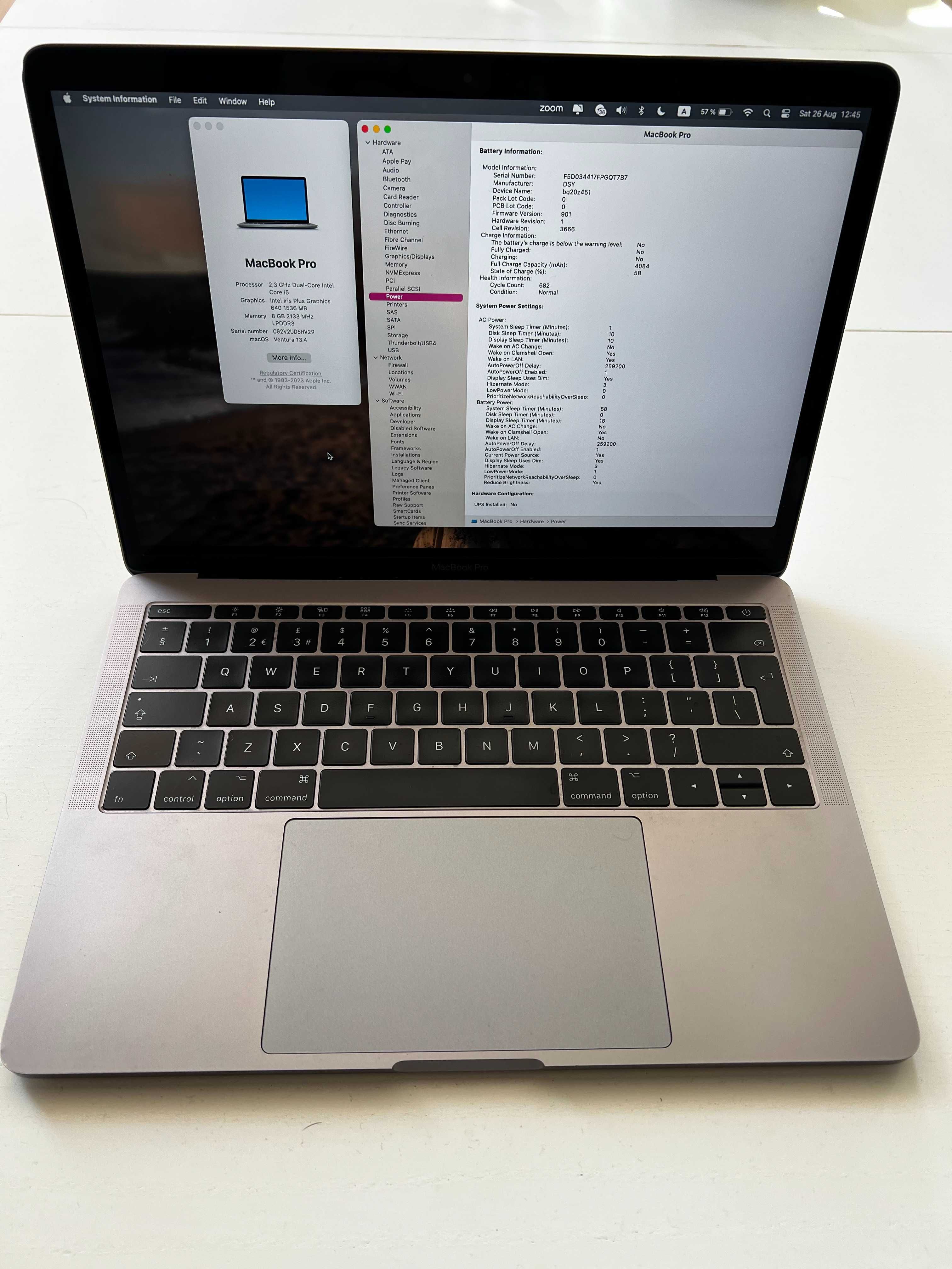 MacBook Pro 13 256gb 2017 / Boa bateria