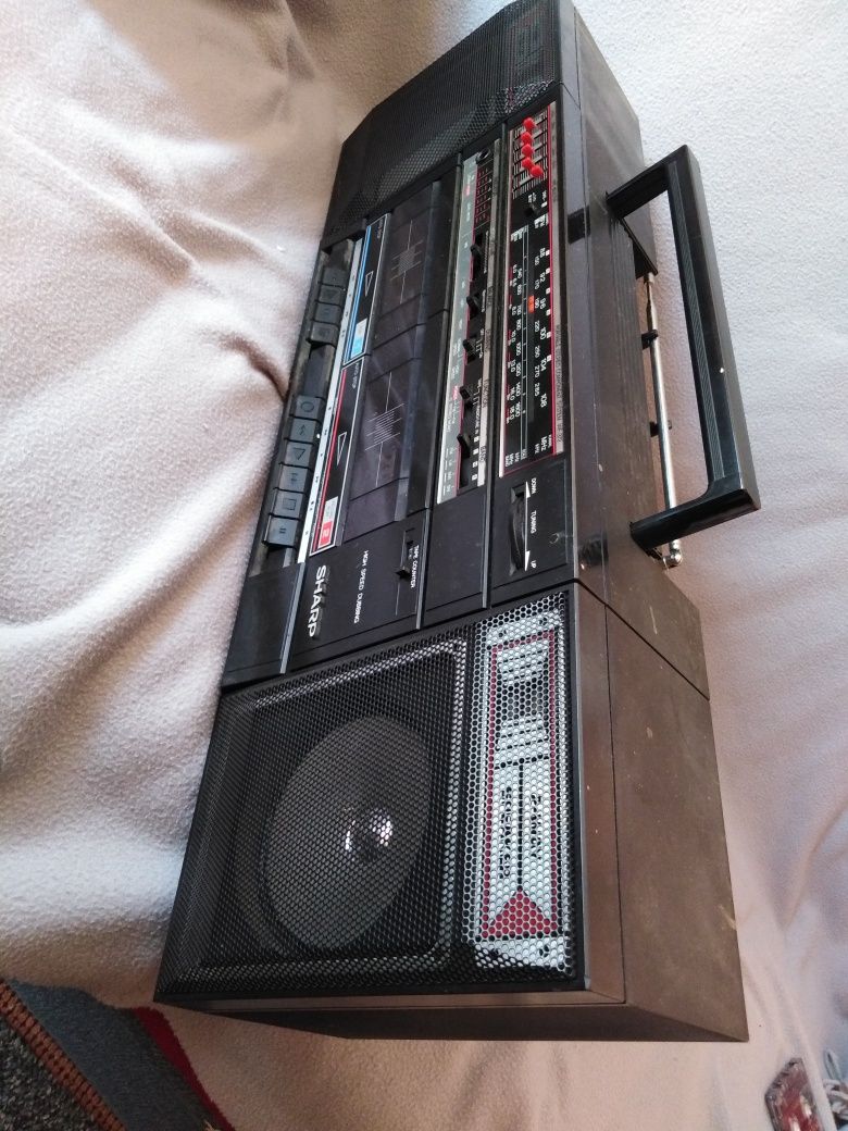 Radiomagnetofon Sharp WF 372 piękny