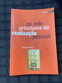 Livro "Os sete princípios da realização pessoal"