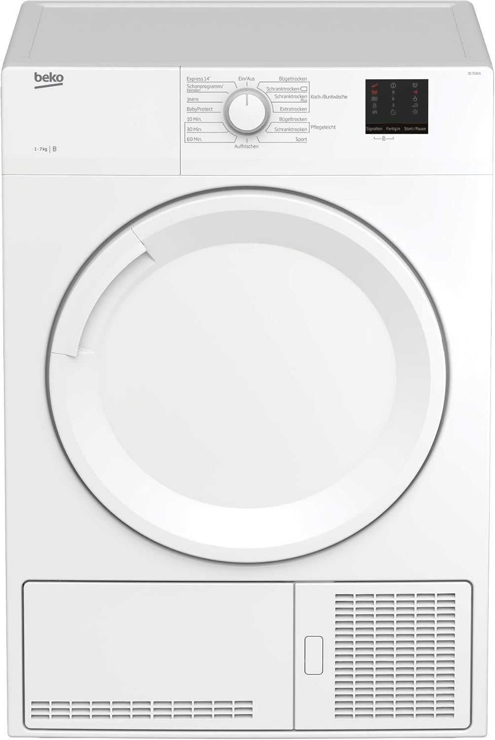 Beko DC 7130 N 7kg suszarka do ubrań kondensacyjna 15 programów