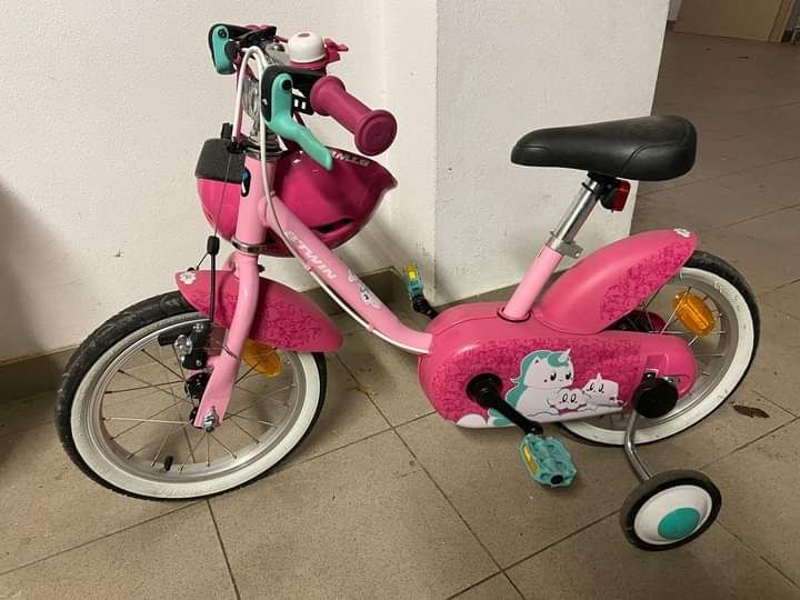 Bicicleta infantil Menina (Unicornio)