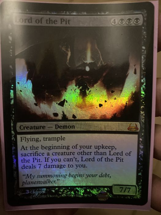 Cartas Incomuns, Raras e Miticas de Magic The Gathering